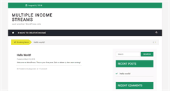 Desktop Screenshot of multipleincomestreams.info